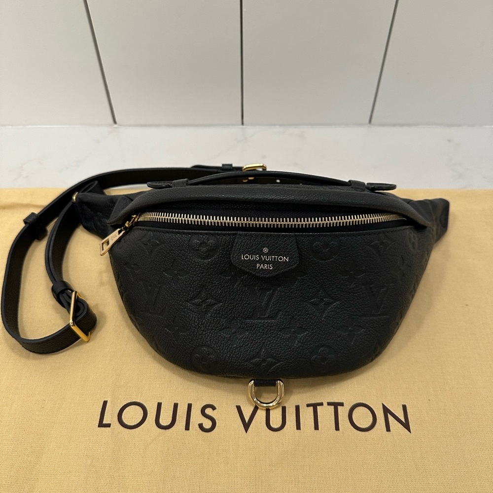 Louis Vuitton Black Crossbody Bag Modern Elegance